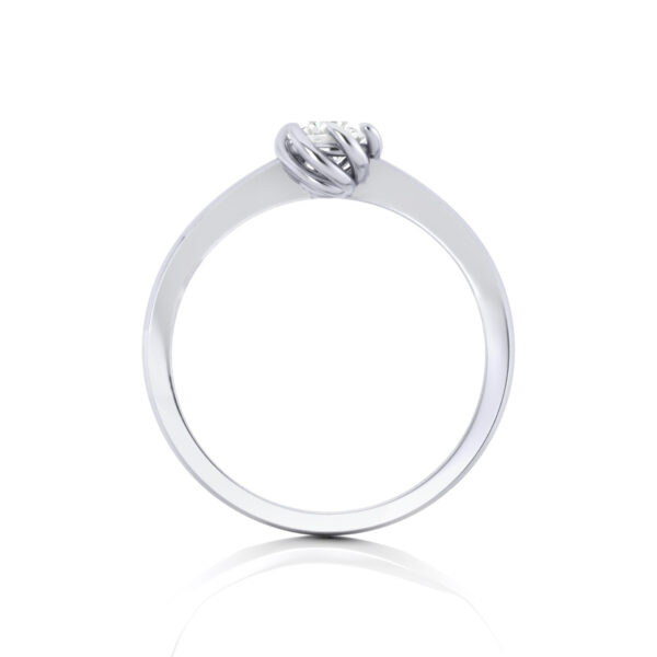 Embrace 2 Ct D And E Color Lab Grown Diamond Engagement Ring - Image 2