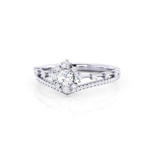 Fortune Compass II lab grown Diamond Engagement Ring - Image 3