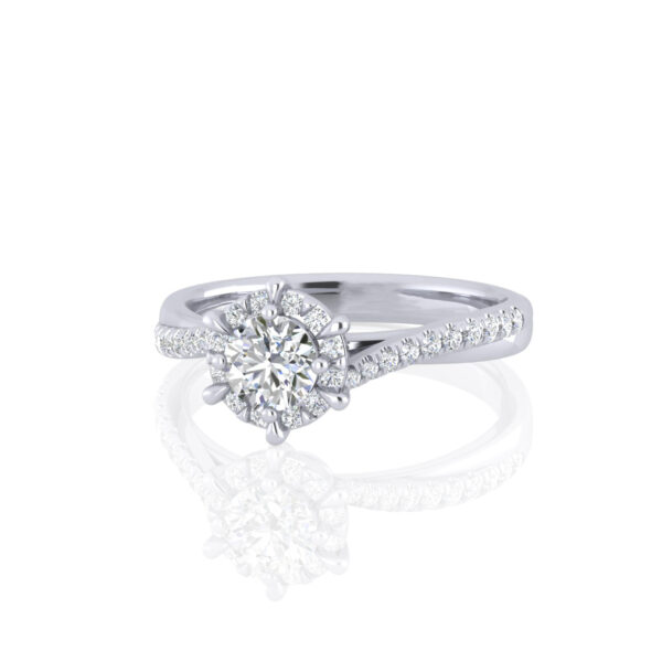 Fortune Compass Lab Grown Diamond Engagement Ring - Image 4