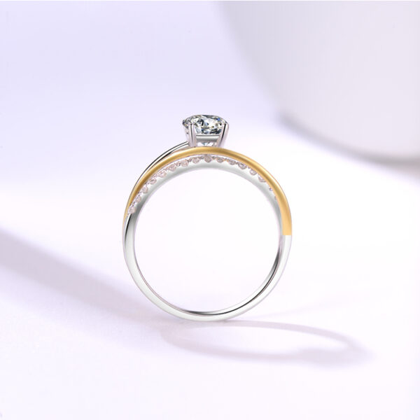 1ct Romantic Stellar Orbit Lab Grown Diamond Ring - Image 2