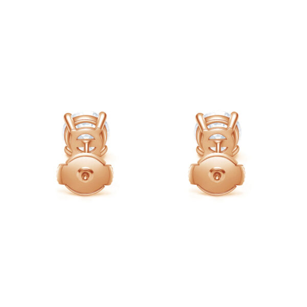 GIA IGI GRA GRC Lab Grown Diamond Stud Earrings - Image 3