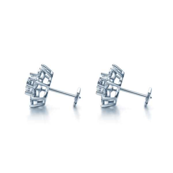 Z5 Jewelry Hong Kong Sunflower Lab Grown Diamond Earrings - Image 2