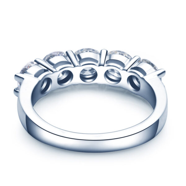 5 Stars Lab Grown Diamond Eternity Rings - Image 3