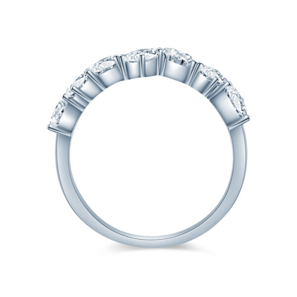 Three Shape Lab Grown Diamond Eternity Rings - Image 3