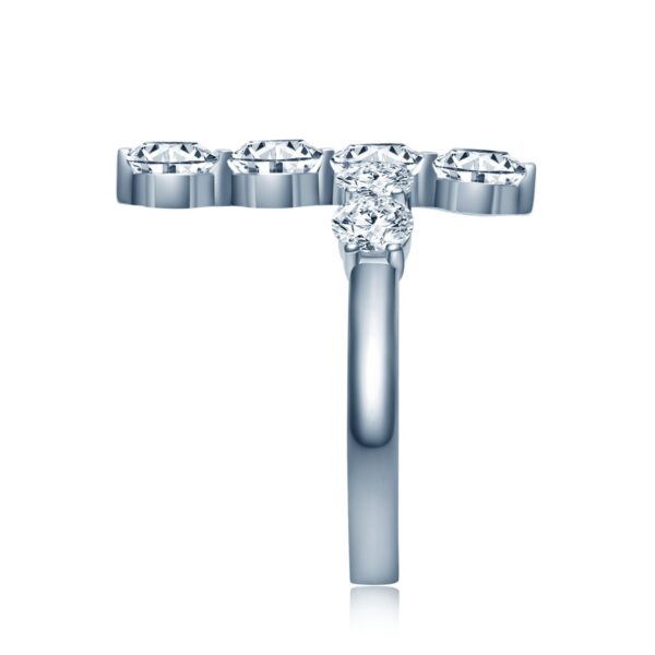 2 CTW Cross Lab Grown Diamond Ring - Image 3