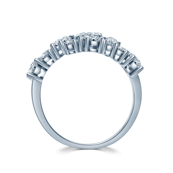 Six Shape Lab Grown Diamond Eternity Rings - Image 2