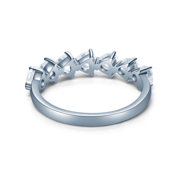 Moria Heart IGI Lab Grown Diamond Eternity Rings - Image 4