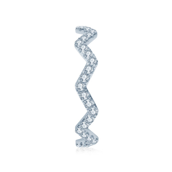 King Crown (Low) Lab Grown Diamond Eternity rings - Image 4