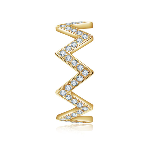 King Crown (High) Lab Grown Diamond Eternity rings - Image 3