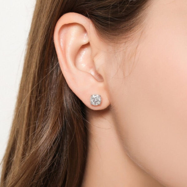 GIA IGI GRA GRC Lab Grown Diamond Stud Earrings - Image 4