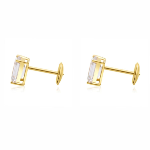 Certified Lab Grown Diamond Stud Earrings - Image 2