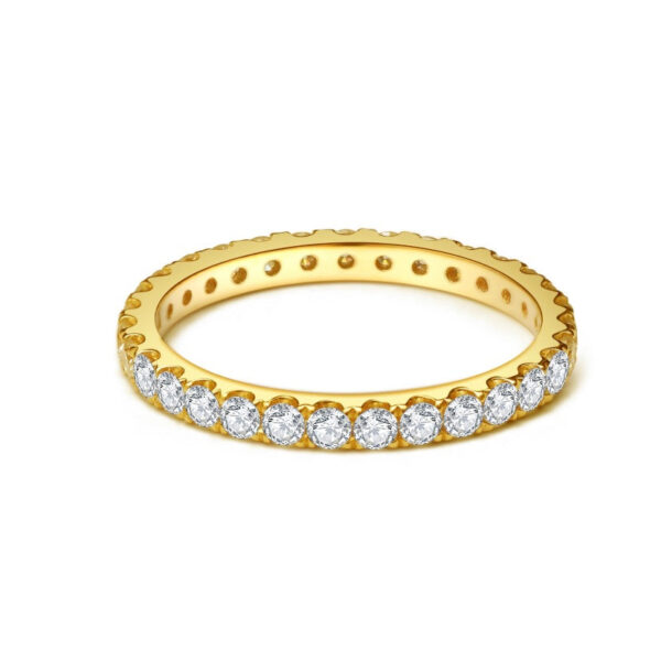 1ct Round Brilliant Diamond Eternity Rings - Image 2