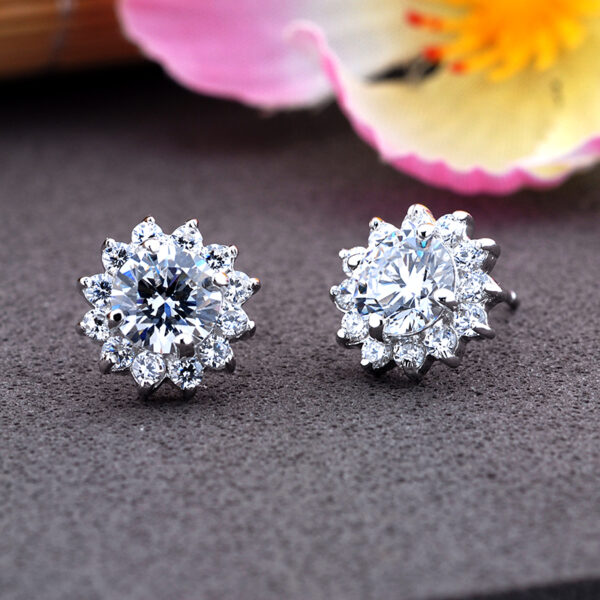 Florale Z5 Jewelry Hong Kong Lab Grown Diamond Earrings - Image 4