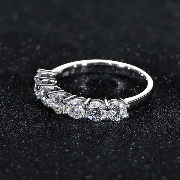 7 Stars Lab Grown Eternity Ring - Image 3