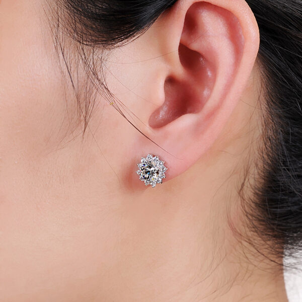 Florale Z5 Jewelry Hong Kong Lab Grown Diamond Earrings - Image 3