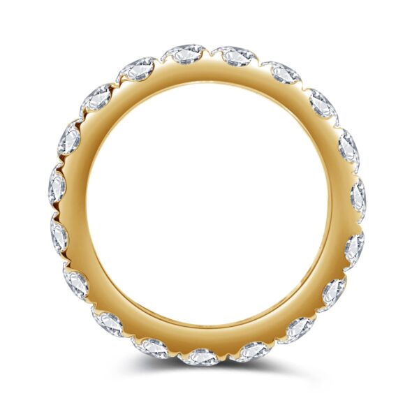 Lab Grown Diamond Handmade Jewelry Eternity Rings - Image 2