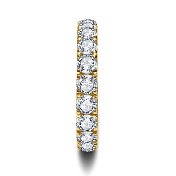 Lab Grown Diamond Handmade Jewelry Eternity Rings - Image 3