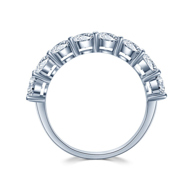 8 Stars Lab Grown Diamond Eternity Rings - Image 3