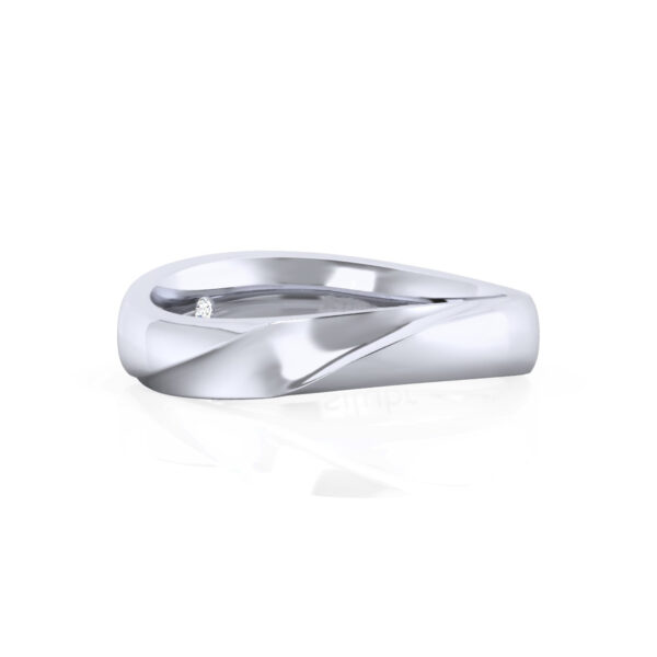 Until You Wedding series Men's wedding ring - Image 2