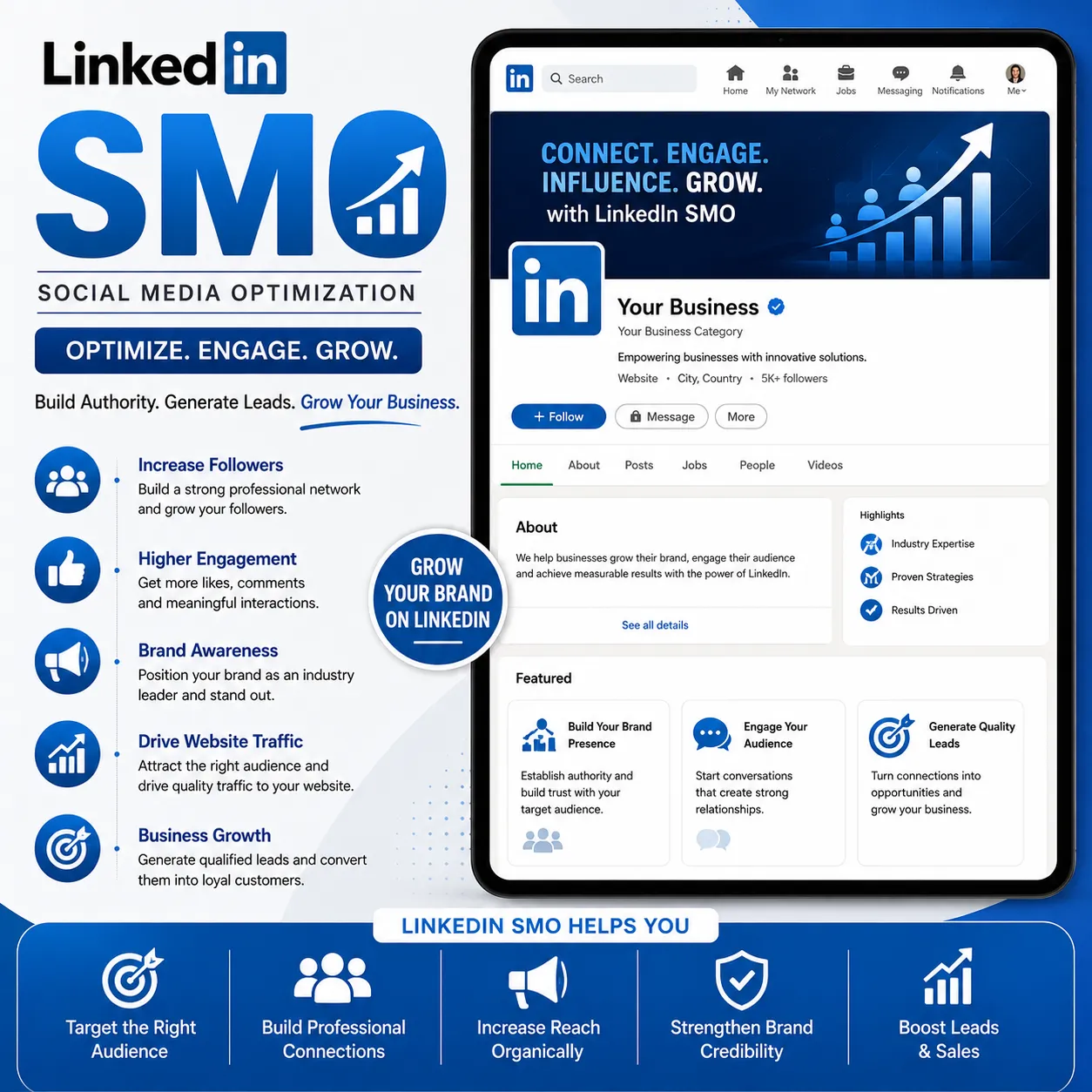 LinkedIn social media platform